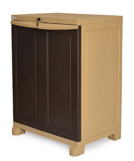 Nilkamal Freedom Small FS1 Plastic Cabinet for Storage| Space & Clothes Organizer| Crockery Shelves| Cupboard| Almari| Wardrobe| Living Room| Adult & Kids| Multipurpose for Home Kitchen & Office - Image 2